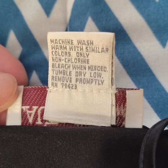 VTG 80s Black Satin Floral Crochet Mini Intimates Slip Dress Size Large - Picture 12 of 12